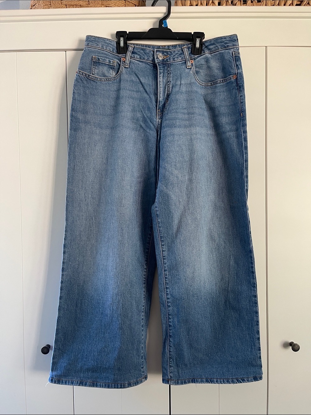 wild fable light blue high-rise baggy jeans
